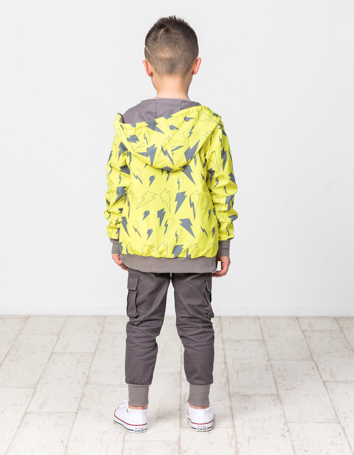 RD1507 NEON BOLT REVERSIBLE JACKET