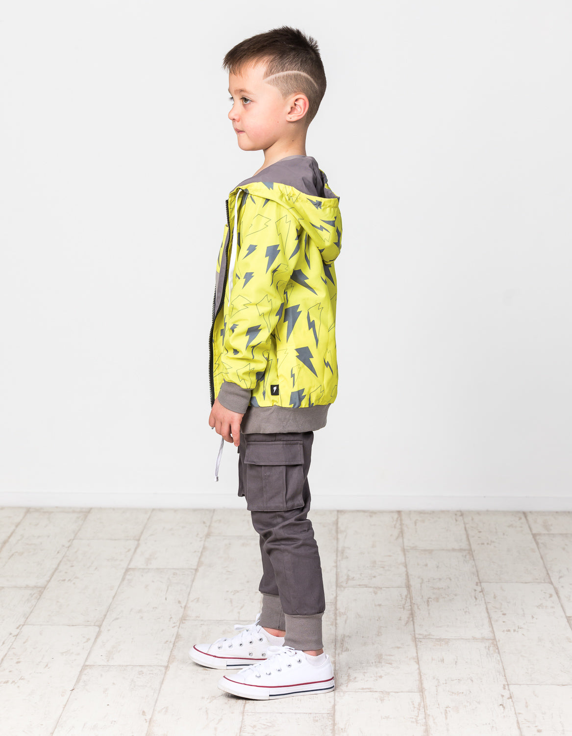 RD1507 NEON BOLT REVERSIBLE JACKET