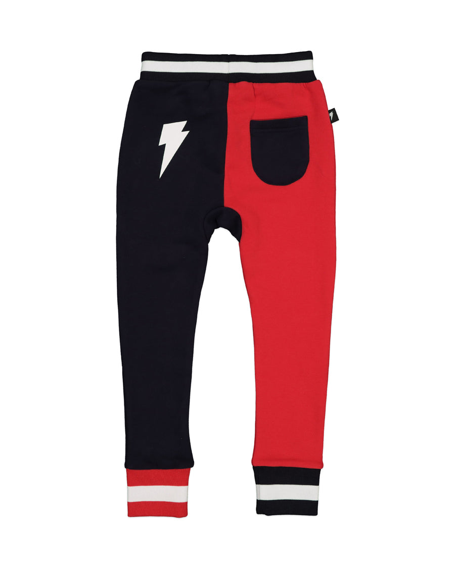 RD1521 DUDE PANT IN NAVY & RED