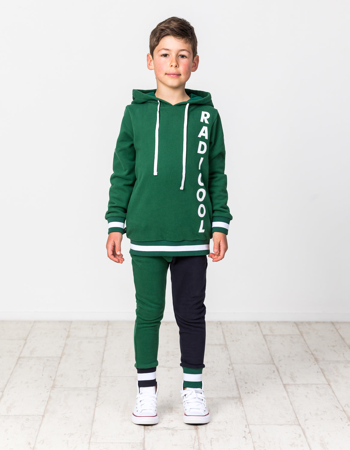 RD1525 DUDE PANT IN NAVY & GREEN