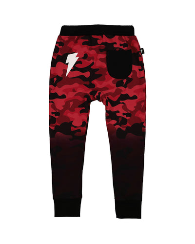 RD1538 DIP DYE RED CAMO PANT