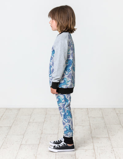 RD1605 FIERCE RAGLAN CREW