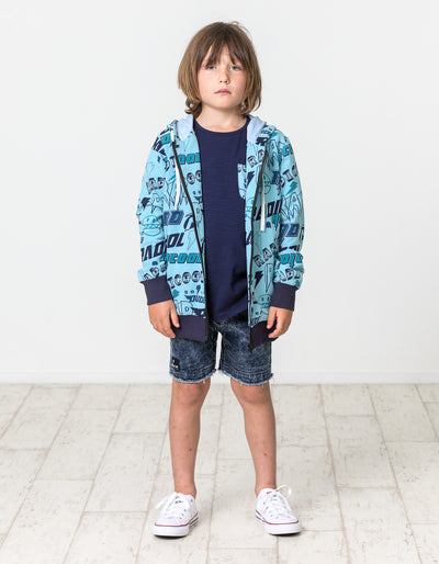 RD1617 RADICOOL RULZ ZIP HOOD