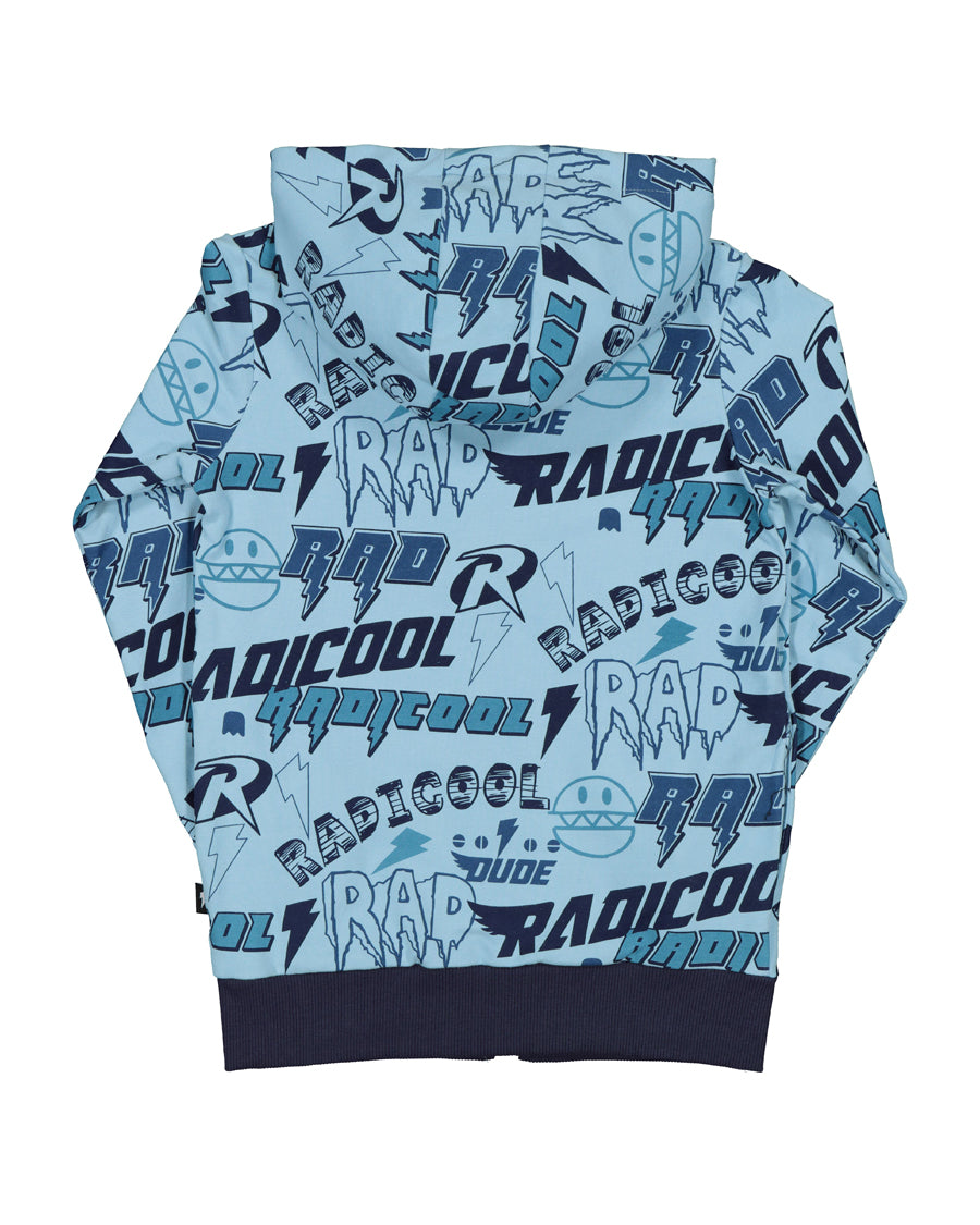RD1617 RADICOOL RULZ ZIP HOOD