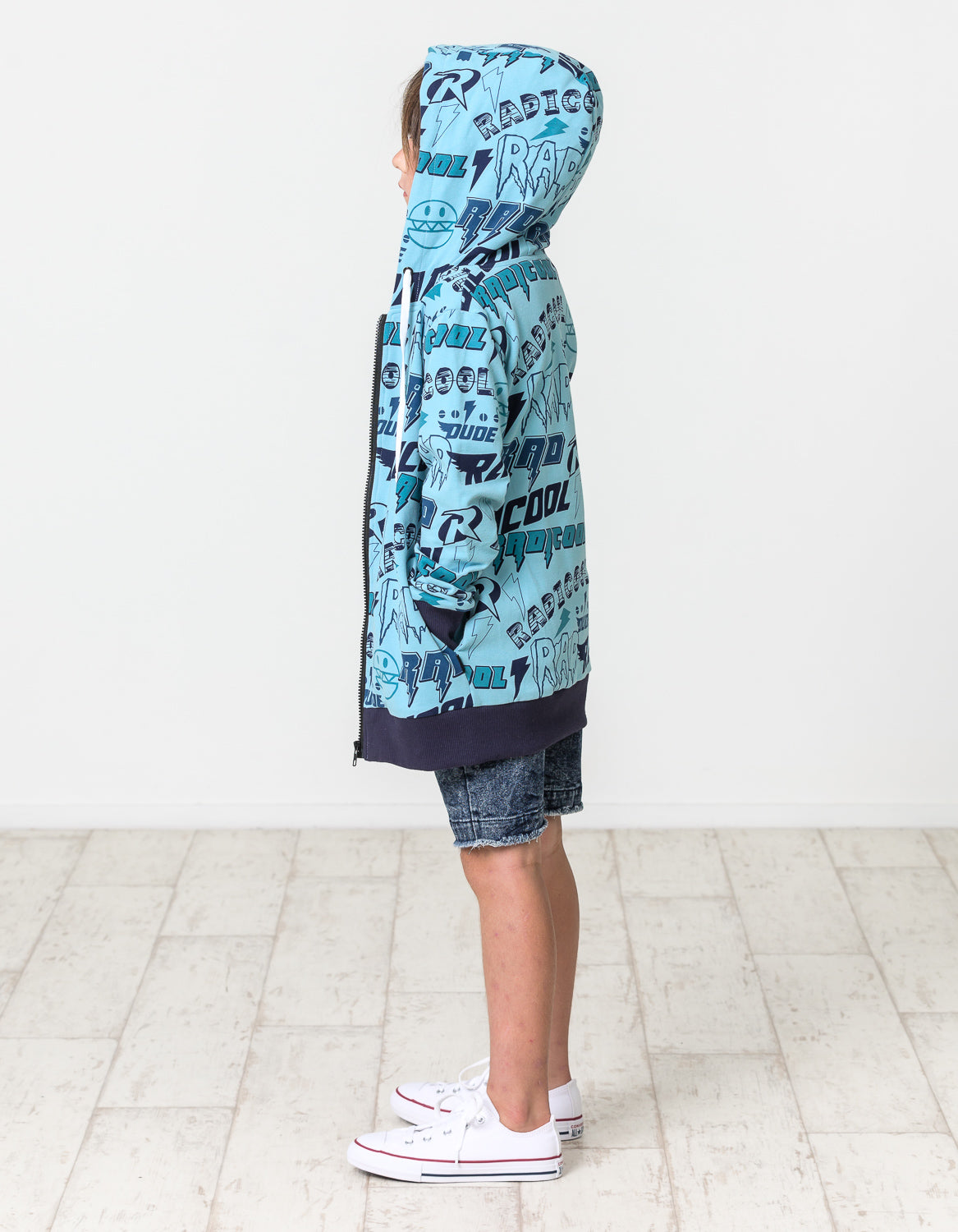 RD1617 RADICOOL RULZ ZIP HOOD