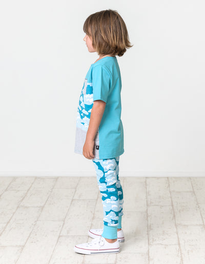 RD1626 CLOUDS PANEL TEE