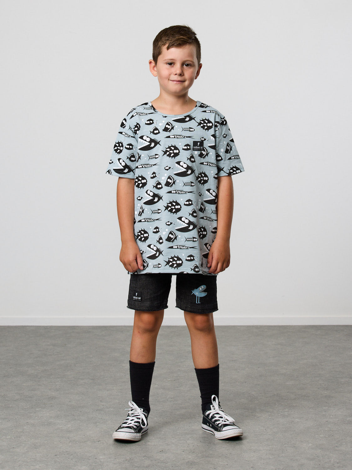 RD1801 CHOMP DENIM SHORT