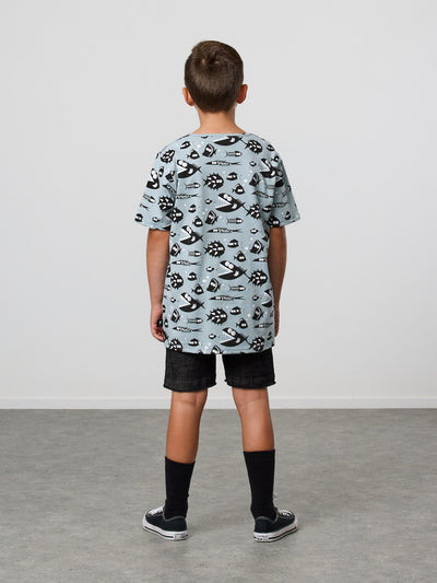 RD1801 CHOMP DENIM SHORT