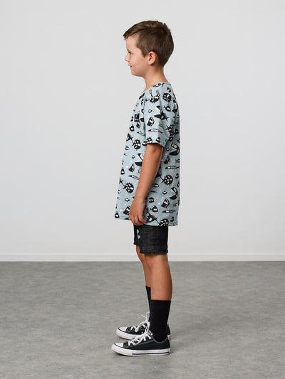 RD1801 CHOMP DENIM SHORT