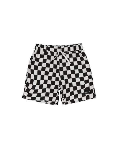 RD1824 TWISTED CHECKERBOARD DRILL SHORTS
