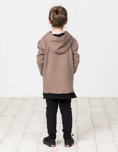 RT0611 TRIBE HOOD IN MUSHROOM