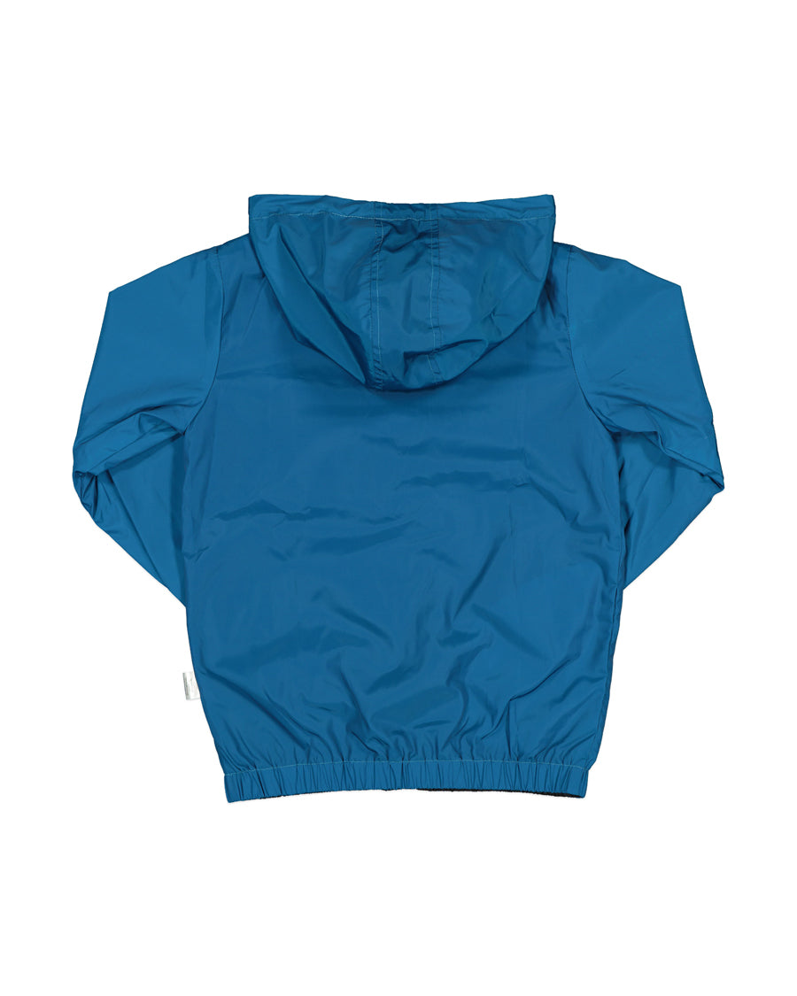 RT0614 TRIBE REVERSIBLE JACKET IN BLACK & TEAL