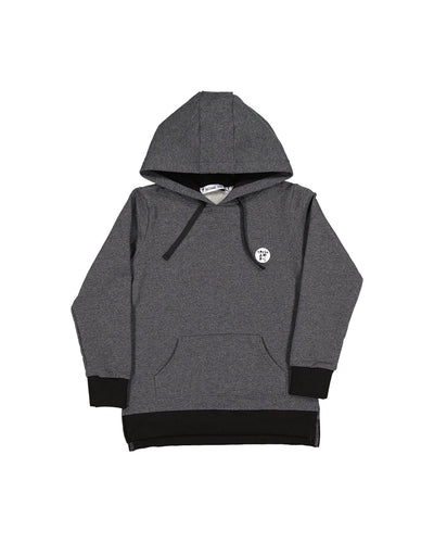 RT1403 TRIBE HOOD IN CHARCOAL
