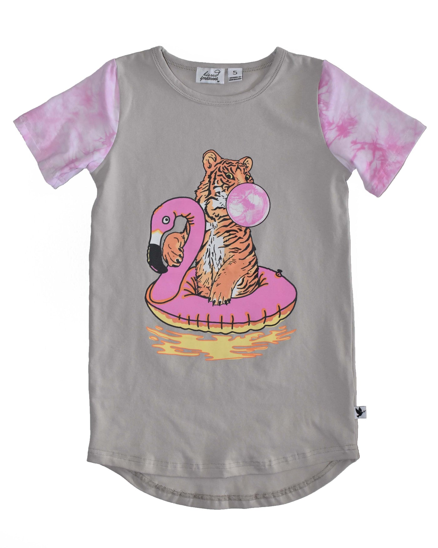 KR1109 WILD SKATER TEE DRESS