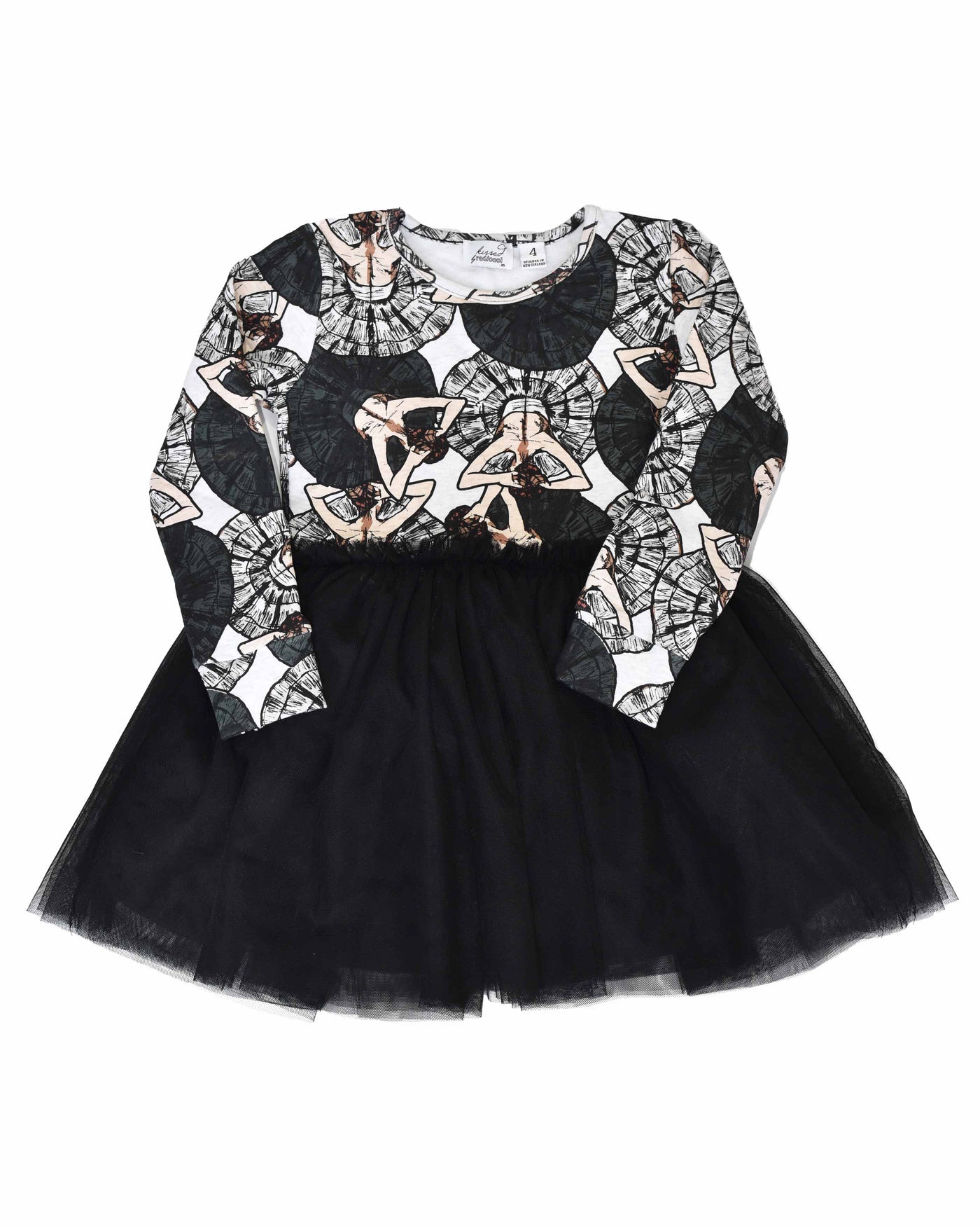 KR0905 THEATRE TUTU in BLACK