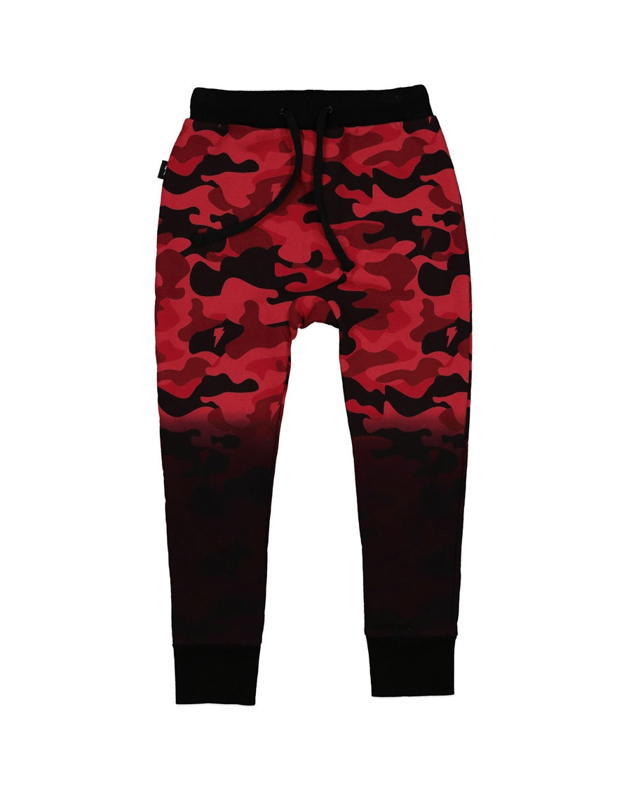 RD1538 DIP DYE RED CAMO PANT